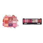 Glam 21 Floral Hues 9 In 1 Eyeshadow Palette Smudge-Proof (7.5 gm) | 04- Lotus & Shades of Trend Eyeshadow Palette | 10 Highly Pigmented Shades |Smudge Free & Long-Lasting | 13.5gm - Shade -04 - Fast UK Delivery