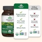 Organic India Neem 60 Capsules Bottle - Image 6