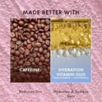 mCaffeine Brightening Raspberry Body Scrub | Tan Removal | AHAs - Lactic & Glycolic Acid, Niacinamide | Vitamin C Rich for Brighter, Soft Skin | Remove Dry, Dead Skin | Fruity Berries Aroma - 175g - Fast UK Delivery - Image 7