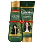 Kesh King Anti-Hairfall Shampoo 340 ml + Kesh King Conditioner 200ml - Fast UK Delivery - Image 2
