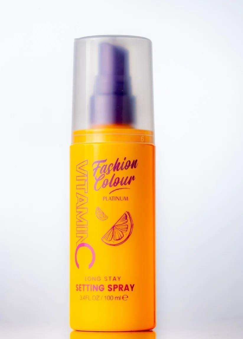 uk51OXNMyIyQL-1-1.jpg FASHION COLOUR Platinum Vitamin C Setting Spray | Long Stay | Matte Finish | Formulated With Vitamin C | Lightweight | Breadable | Brighten | Long Lasting | All Skin Types | 100ml - Fast UK Delivery - Image 1