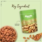 Happilo 100% Natural Premium California Almonds 1kg Value Pack Pouch | Premium Badam Giri | High in Fiber & Boost Immunity | Real Nuts | Whole Natural Badam - Fast UK Delivery - Image 6