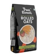 True Elements Rolled Oats 1 kg - Breakfast Cereal - Fast UK Delivery