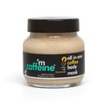 mCaffeine Coffee Body Scrub Mask with Niacinamide for Tan Removal & Depigmentation | Reduces Dark Skin Patches, Nourishes & Hydrates | De-Tan Body Mask for Women & Men | Natural & 100% Vegan - Fast UK Delivery