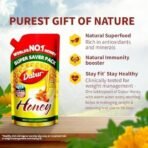 Dabur Honey - 750g Refill Pouch | 100% Pure | World's No.1 Honey Brand with No Sugar Adulteration - Fast UK Delivery - Image 3