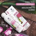 Ayouthveda Vagitone Intimate Hygiene Wash | Enriched With Aloe Vera, Amla & Green Tea | PH Balancing Formula, Prevents Dryness, Itchiness & Bad Odor | For Women (Pack Of 1-100ml) - Fast UK Delivery - Image 3