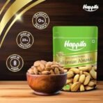 Happilo 100% Natural Premium California Dried Almonds 500g Pack Pouch | Premium Badam Giri | High in Fiber & Boost Immunity | Real Nuts | Gluten Free - Fast UK Delivery - Image 5