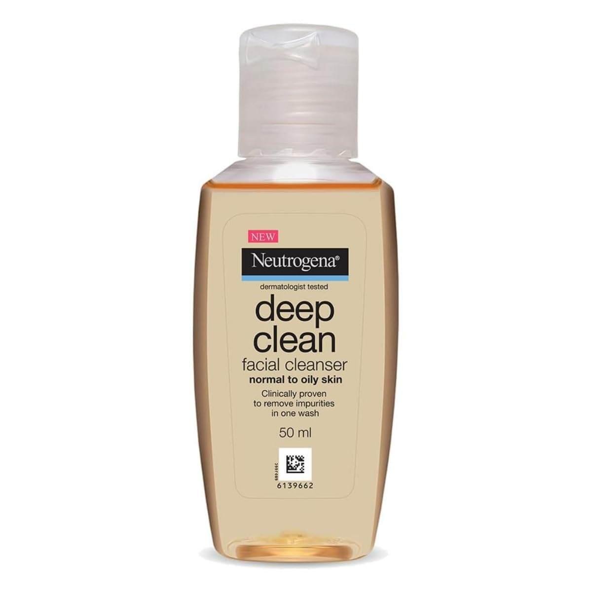 uk51Op4OFbTwL-1-1.jpg Neutrogena Deep Clean Facial Cleanser, 50ml - Fast UK Delivery - Image 1