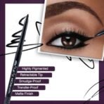 Hilary Rhoda Slay All Day Kajal | Retractable & Long Lasting Kajal | Matte Finish | Highly Pigmented Kajal | Transfer-Proof Kajal | Smudge-Proof Kajal - Fast UK Delivery - Image 6