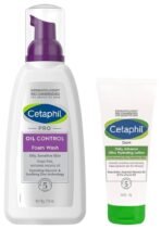 Cetaphil PRO Oil Control Foam for Acne & Oily Prone Skin 236ml Dam Daily Advance Ultra Hydrating Lotion For Dry Sensitive Skin 30 G Moisturizer With Shea Butter NonGreasy FragranceFree - Fast UK Delivery