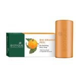 Biotique Bio Orange Peel Renewing Body Soap, 150g - Fast UK Delivery