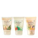 Moha Face Mask Cream, Aloe Vera Gel & Herbal Scrub for Nourished and Bright Skin With Goodness Of Natural Herbs (100g - Combo Pack Of 3) - Fast UK Delivery