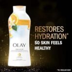 Olay Body Wash Fresh Outlast Orange Blossom & White Tea, 22 fl oz/650ml - Fast UK Delivery - Image 5