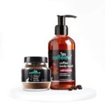 mCaffeine Tan Removal Bath Kit with Exfoliating Coffee Body Scrub & Body Wash | Suitable for All Skin Types | Value Pack of 2 for Men & Women - Fast UK Delivery