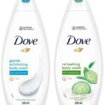 Dove Refreshing Body Wash, With Refreshing Cucumber And Green Tea Scent, For All Skin Type, Smoother Skin, 250 ml - Fast UK Delivery