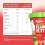 ALPINO High Protein Dark Chocolate Peanut Butter Crisp 1kg - Roasted Peanuts, Dark Chocolate, Whey Protein & Pea Protein 30g Protein, Gluten Free - High Protein Peanut Butter Crispy - Fast UK Delivery - Image 3