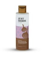 Just Herbs Castor Conditioner with Onion Black Seed Oil & Bhringraj for Hair Growth, Hair fall Control & Colour Treated Hair - Suitable for Men & Women -100 ml - Fast UK Delivery