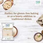 Natureland Organics Sorghum / Jowar Flour 500 Gm - Organic Flours - Fast UK Delivery - Image 3