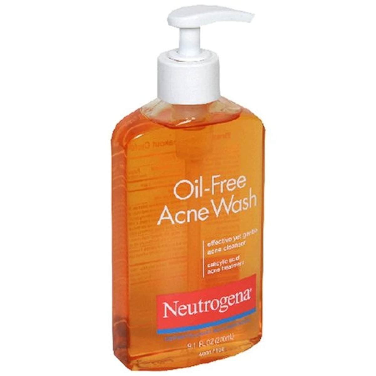 uk51P7CMBi9L-1.jpg Neutrogena Acne Treatment, Oil-Free Acne Wash, 9.1 Fluid Ounce (27 ml) - Fast UK Delivery - Image 1