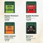 VAHDAM Fathers Day Tea (4 Flavors- 24 Tea Bags) Black Tea, Green Tea, Masala Chai Tea | Variety Sampler Pack Tea Gift Sets | Dad Gifts, 281 Gram - Fast UK Delivery - Image 3