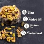 Happilo Premium Unsalted Pistachio Kernels 150g | Super Crunchy & Delicious | No Gluten | No GMO - Fast UK Delivery - Image 6