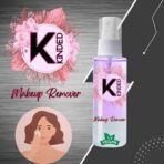 KINDED Makeup Remover Oil Based Dual Phase Cleanser Micellar Water Liquid for Face Eyes Kajal Lipstick Waterproof Makeup with Aloe Vera Jojoba Oil for Dry Oily Normal Skin Women - Lilac Purple, 60 ml - Fast UK Delivery - Image 5
