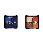 Glam 21 Little One 4-in-1 Eyeshadow Palette Ultra pigmented, |Wild Out-07 Little One 4-in-1 Eyeshadow Palette Ultra pigmented, Easy to blend Long Lasting Eye Make Up Kit |Pool Party-02 - Fast UK Delivery