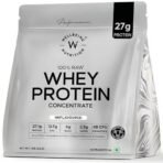 Wellbeing Nutrition 100% Raw Whey Protein Concentrate (Unflavoured) | 27g Protein, 12.7g EAA, 6g BCAA | 4B CFU Probiotics & Natural Digestive Enzymes | No Bloating, Easy to Digest | 1kg - Image 2