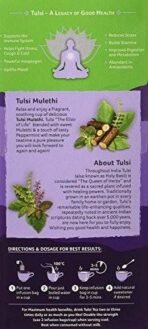Organic India Tulsi Mulethi Tea, 25 Infusion Bags (Pack of 2) - Fast UK Delivery - Image 6