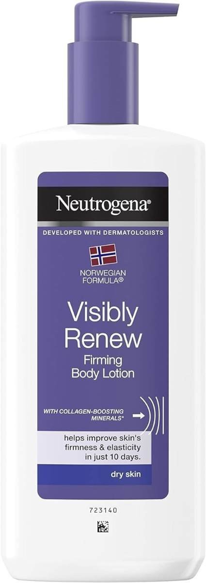uk51PtMgbFMSL-1-1.jpg Neutrogena Visibly Renew Firming Body Lotion with collagen-boosting minerals for Dry skin 400ml - Fast UK Delivery - Image 1
