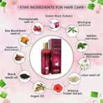 INDUS VALLEY 100% Organic Onion Shampoo With Conditioner Best Defence For Hair Fall- With No Paraben & Sulfate (200ml) - Fast UK Delivery - Image 4