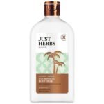 Just Herbs Nourishing Body Milk with Coconut & Almond for Men & Women | Hydrating Body Lotion for Winter Dryness- 300 ml - Fast UK Delivery