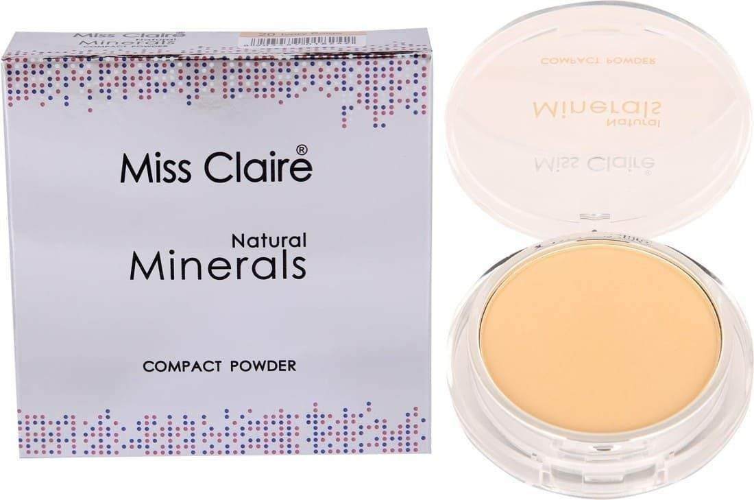 uk51Q2ufjYMJL-1-1.jpg Miss Claire Natural Mineral Compact Powder, 23 Brown, 7 g - Fast UK Delivery - Image 1
