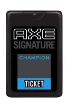 AXE Ticket Perfume, Champion, 17 Ml - Fresh, Spray - Fast UK Delivery