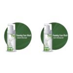 Aroma Magic Neem & Tea Tree Foaming Face Wash - 100ml (Pwrd by Niacinamide) (Pack of 2) - Fast UK Delivery