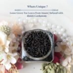 Blue Nectar Cardamom & Lemongrass Green Tea Combo | Eco Friendly Glass Jar - Fast UK Delivery - Image 3