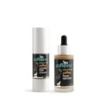 mCaffeine Coffee Morning Puffiness Fix Combo with Under Eye Cream and Face Serum | Hydrates and De-puffs Face Skin & Relieves Dark Circles | 70ml - Fast UK Delivery