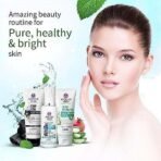 Ayouthveda CTM Combo For Dirt Free Clear Skin, Dark Spots, Refreshes Complexion Charcoal Face Wash(100ml) | Ocean Mist(100ml) | Ultra Hydrating Face Emulsion Cream With Aloe Vera & Coconut Water(60g) - Fast UK Delivery - Image 7