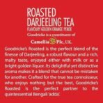 GOODRICKE Roasted Darjeeling Tea Bags - 25 TeaBags (Pack of 1) | 100% Pure & Original Long Leaf Chai | Flavoury Golden Orange Pekoe | Premium Black Tea with Rich Taste & Flavor - Fast UK Delivery - Image 6