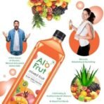 Alo frut Mixed Fruit Drink with Tasty Aloevera Chunks & Juice | Goodness of Fruits and Aloevera | Ready-to-Serve Fruit - 150 ml (Pack of 30) - Fast UK Delivery - Image 5