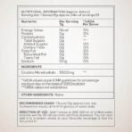 Wellbeing Nutrition 100% Whey Protein Isolate (Unflavoured) | 31g Protein, 15.4g EAA, 7.1g BCAA | 4B CFU Probiotics & Natural Digestive Enzymes | 1kg with Wellbeing Nutrition Creatine Monohydrate (combo pack) - Image 3