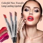 Fashion Colour Colorful Non Transfer Lipstick 2.6g | Waterproof & Long Lasting | Available in 12 Shades | (301- LIGHT CORAL, 2.6) - Fast UK Delivery - Image 3