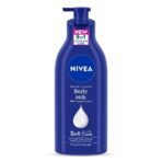 NIVEA Nourishing Body Milk 600ml Body Lotion | 48 H Moisturization | With 2X Almond Oil | Smooth and Healthy Looking Skin |For Very Dry Skin - Fast UK Delivery