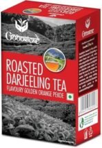 GOODRICKE Roasted Darjeeling Tea - 250gm (Pack of 1) | 100% Pure & Original Long Leaf Chai | Flavoury Golden Orange Pekoe | Premium Black Loose Leaves Tea with Rich Taste & Flavor - Fast UK Delivery - Image 2