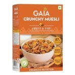 Gaia Crunchy Muesli Combo Pack: Fruit & Nut(400 gm) and Nutty Delight(400 gm) - Elevate Your Breakfast with Wholesome Goodness, Variety, and Nutritional Benefits (Super Saver Pack) - Fast UK Delivery - Image 6