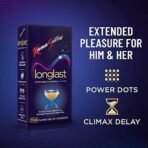 KamaSutra LongLast Condom for Men | Dotted | Combo Pack of 20 - Fast UK Delivery - Image 6