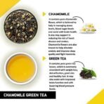 TEACURRY Chamomile Green Tea (30 Tea Bags) - Helps with Sleep, Relaxation - Chamomile Green Tea Bags | Chamomile Green Tea Leaves - Fast UK Delivery - Image 3