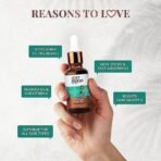 Just Herbs Ayurvedic Beard Oil for Growing Beard Faster with Bhringraj and Rosemary 30 ml - Fast UK Delivery - Image 4