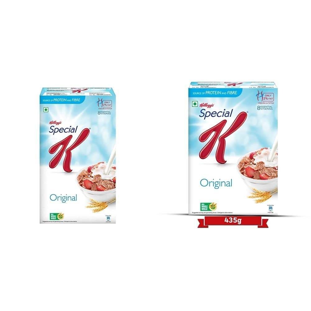 uk51RGSIMjqTL-1-1.jpg Kellogg's Combo, Kellogg's Special K Original, Breakfast Cereals, 900g and Kellogg's Special K Original, Breakfast Cereals, 435g - Fast UK Delivery - Image 1