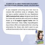 INDUS VALLEY Hypo Allergic Aqua Colour 100% Botanical Hair Colour Medium Brown-(30ml + 200g) - Fast UK Delivery - Image 6